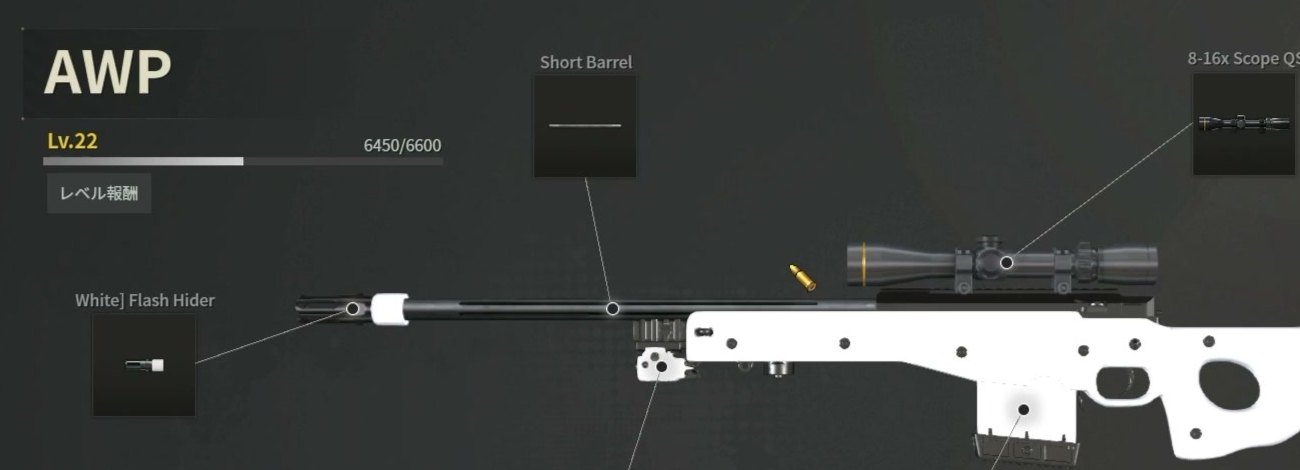 AWP 動く型 の分解図