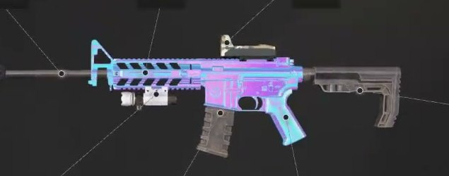 M4A1 の分解図