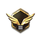 GOLD III の等級アイコン