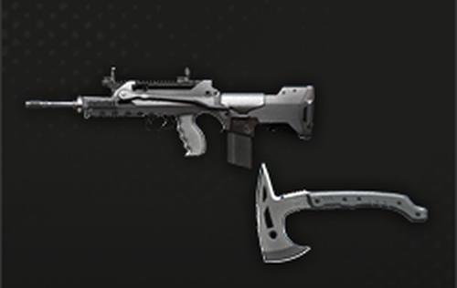 伍長II でもらえる FAMAS + AXE